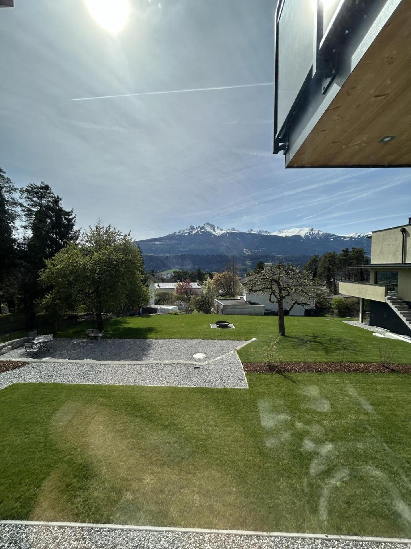 Wohnung Mit Garten Und Panoramablick In Innsbruck Exterior foto